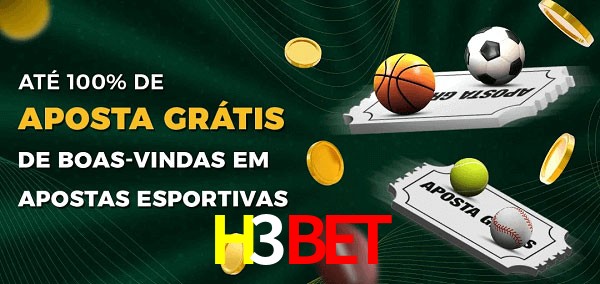 H3Bet Ate 100% de Aposta Gratis